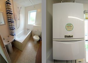 Bathroom and Boiler- click for photo gallery